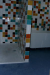 Kleurrijke badkamer te Rotterdam